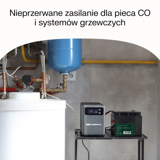 UPS PowerCore 800VA 500W AVR 12VDC LCD