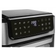 Tristar Hei luft-Ofen Kontrollleuchte Timerfunktion 12 l Single Stand-alone 1800 W Hot air fryer Black, Stainless steel