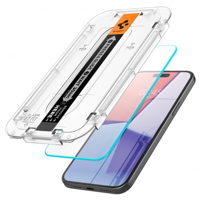 Spigen AGL06903 mobile phone screen/back protector Clear screen protector Apple 2 pc(s)