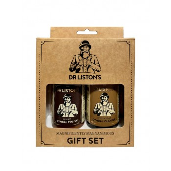 Dr. Liston s Cymbal Care Gift Set DR-GS-CCLCYP - zestaw do czyszczenia i polerowania talerzy 2 150 ml