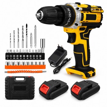 Extralink Tools | wiertarko-wkrętarka akumulatorowa | ta + 2 akumulatory