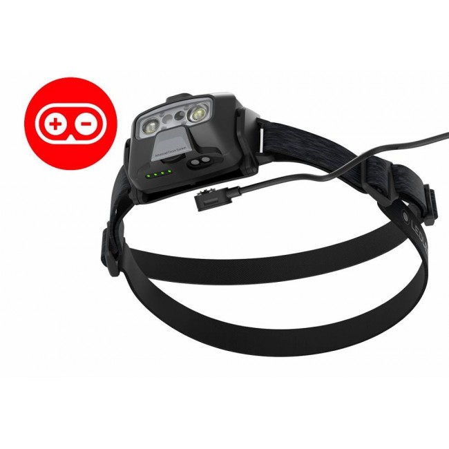 LED headlamp Ledlenser HF6R Core Black