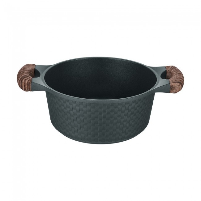 Resto Kitchenware Ran 2.4 L Round Black, Wood Resto Kitchenware Ran 2.4 L Round Black, Wood