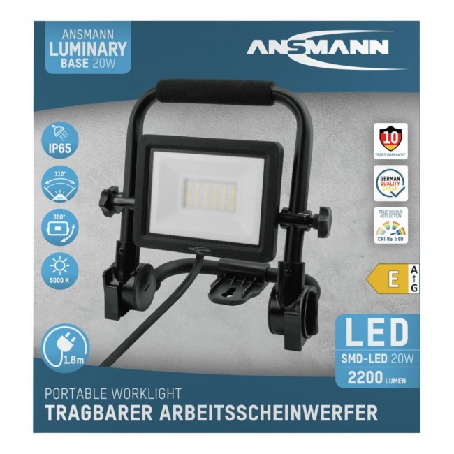 Ansmann FL20W-AC Black LED 20 W Ansmann FL20W-AC Black LED 20 W