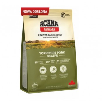 ACANA Singles Yorkshire Pork - dry dog food - 11,4kg