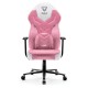 DIABLO X-GAMER gaming chair pink and white DIABLO X-GAMER gaming chair pink and white
