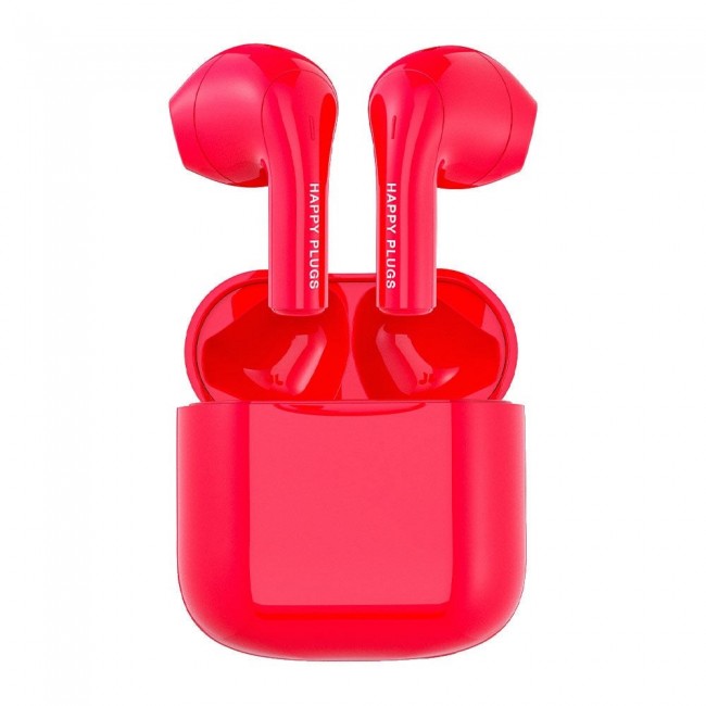 Happy Plugs JOY Headphones True Wireless Stereo (TWS) In-ear Calls/Music/Sport/Everyday Bluetooth Red