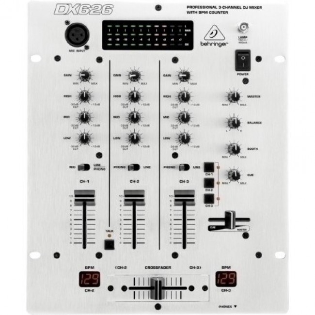 Behringer DX626 DJ Mixer Behringer DX626 DJ Mixer