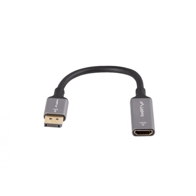 Lanberg AD-DP-HD-04 video cable adapter 0.2 m DisplayPort HDMI Silver, Black Lanberg AD-DP-HD-04 video cable adapter 0.2 m DisplayPort HDMI Silver, Black