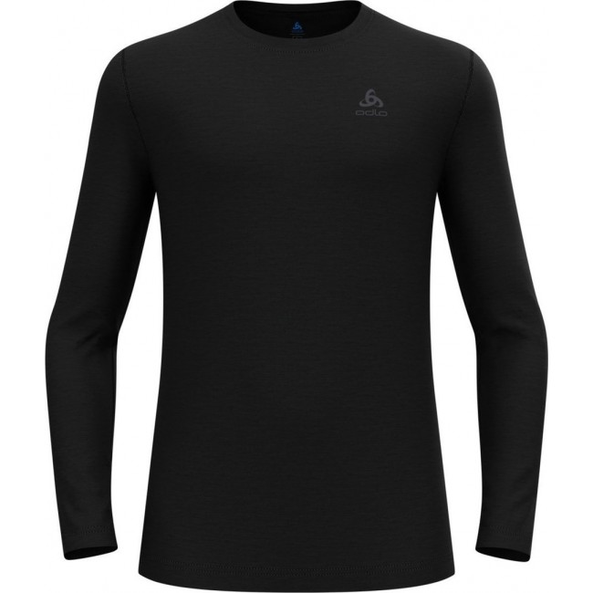 ODLO Merino 160 BL Top Crew Neck l/s men's T-shirt, size M, black ODLO Merino 160 BL Top Crew Neck l/s men's T-shirt, size M, black