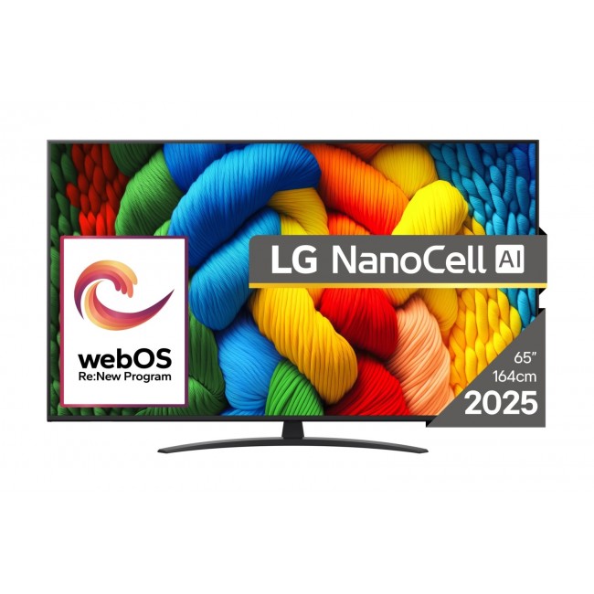LG NanoCell AI 65NANO81A3A TV 165.1 cm (65 LG NanoCell AI 65NANO81A3A TV 165.1 cm (65