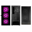 Kolink Observatory HF Glass ARGB Midi-Tower - black