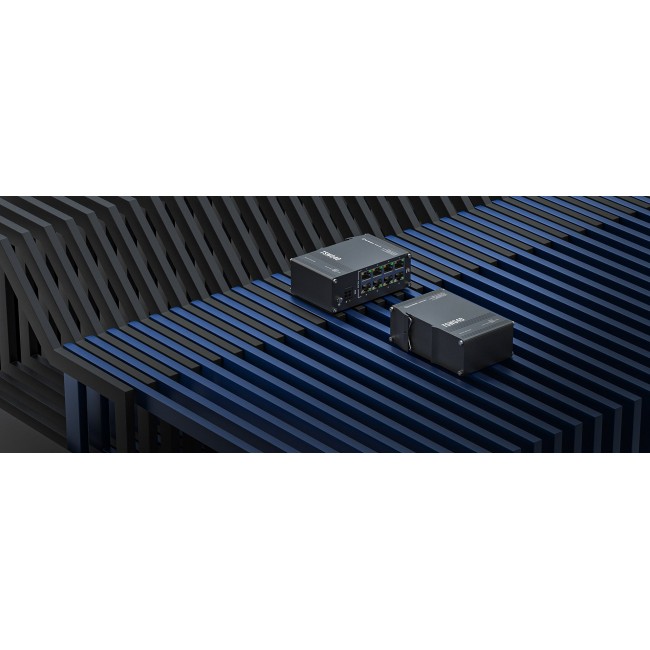 Teltonika NETWORKS TSW040 8-Port PoE+ Switch Unmanaged Fast Ethernet (10/100) Power over Ethernet (PoE) Black