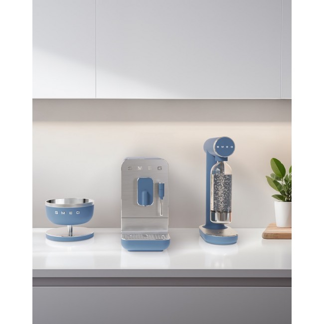Smeg KSC01SBMWW kitchen scale Blue Countertop Round Electronic kitchen scale