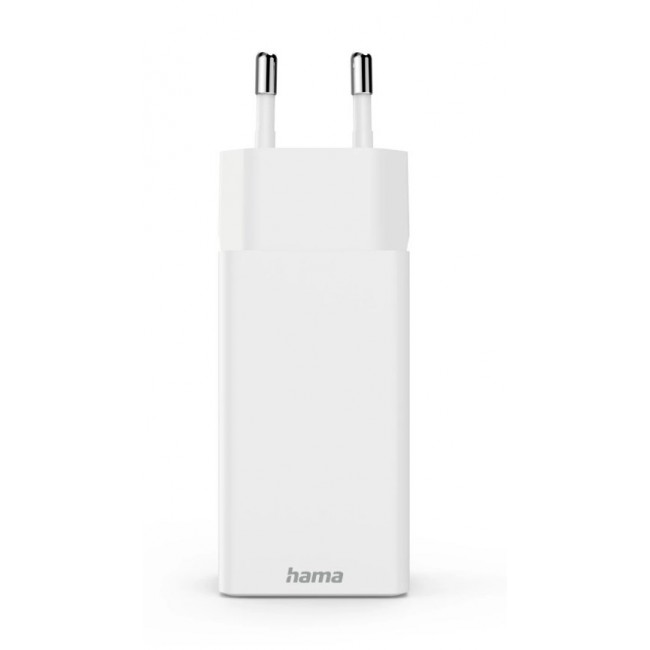 Hama 00201996 mobile device charger Smartphone White AC Fast charging Indoor, Outdoor