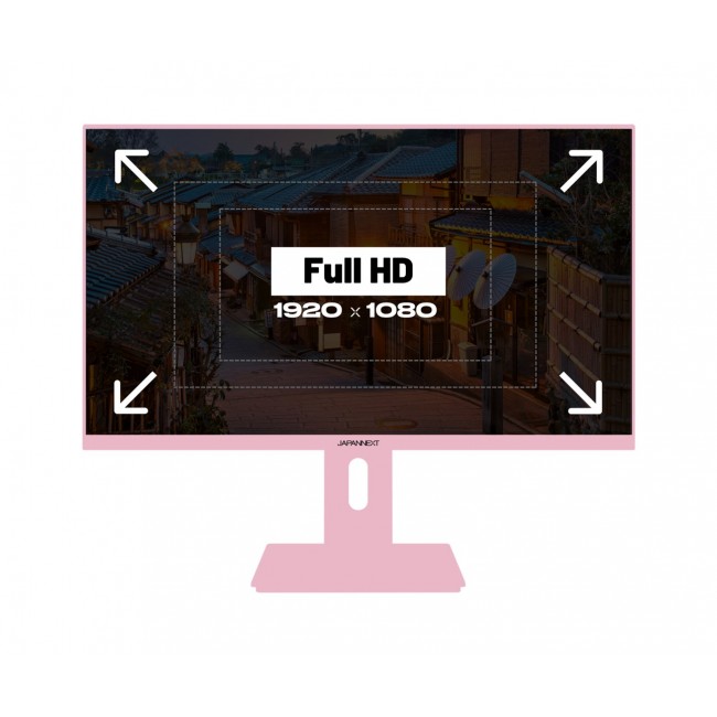 JAPANNEXT 60.5cm Monitor JN-I238FHD120F-HSP-PK