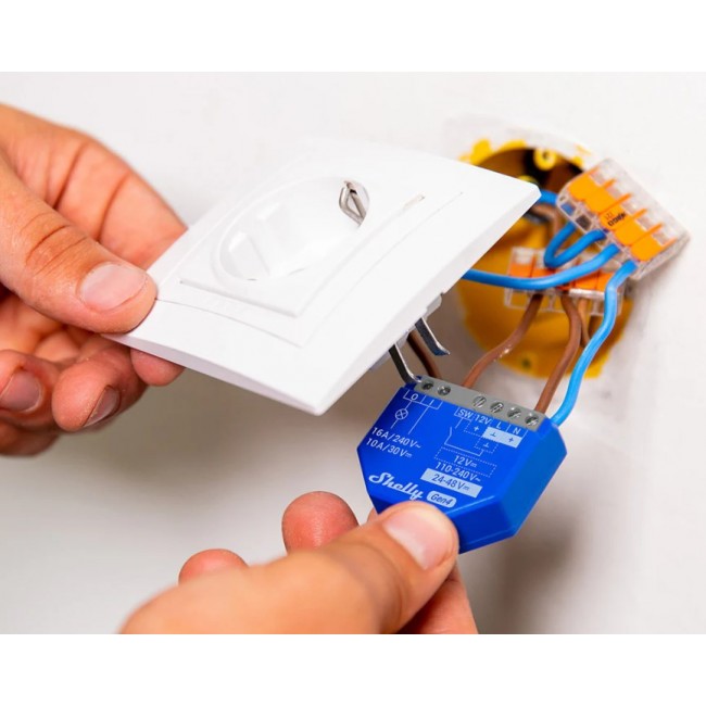 SHELLY 1 Gen4 Smart switch Blue 2 pcs