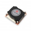 Inter-Tech Q-7 Processor Air cooler 8 cm Black 1 pc(s)