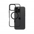 PanzerGlass CARE by Urban Combat Case Transparent w. Black Frame & MagSafe iPhone 16 Pro Max