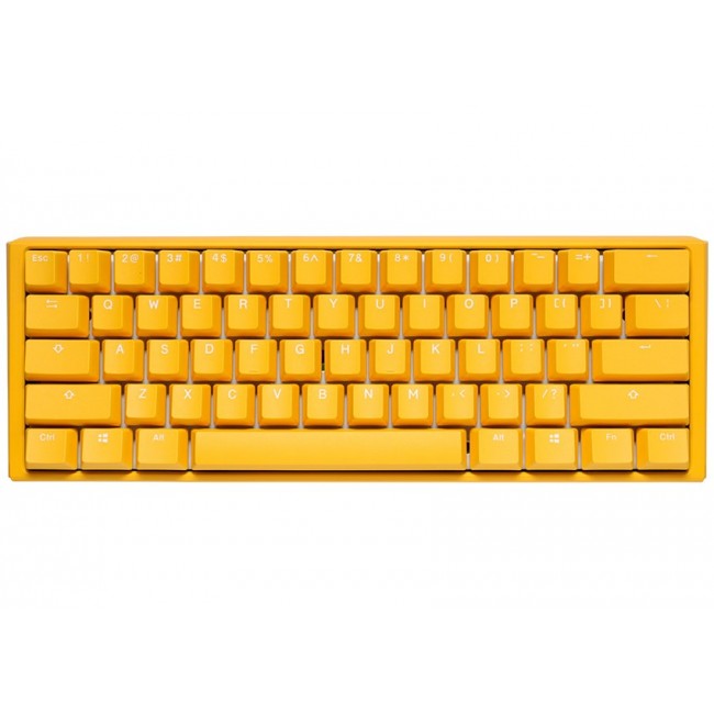 Ducky One 3 Yellow Mini keyboard Gaming USB QWERTZ German