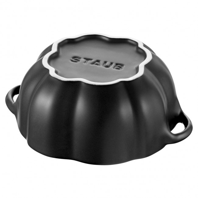 Mini Cocotte round pumpkin Staub - Black, 700 ml