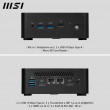MSI Cubi NUC 1M Intel Core 3 100U (14th Gen - Series 1) Barebone, NUC, SFF, Mini Computer, HTPC, (NO RAM, NO Storage, NO OS), Intel Graphics/DDR5/Dual ThunderBolt 4/Dual HDMI/Dual LAN/WiFi 6E/BT 5.3/VESA - NUC 1M i3 100U BB