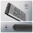 Axagon EEM2-20GD USB-C 20Gbps Dual M.2 NVMe SSD CLONE MASTER Enclosure