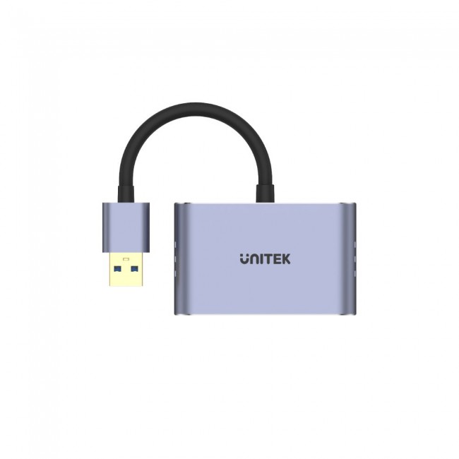 UNITEK V1304A video cable adapter 0.15 m USB Type-A HDMI + VGA (D-Sub) Grey UNITEK V1304A video cable adapter 0.15 m USB Type-A HDMI + VGA (D-Sub) Grey