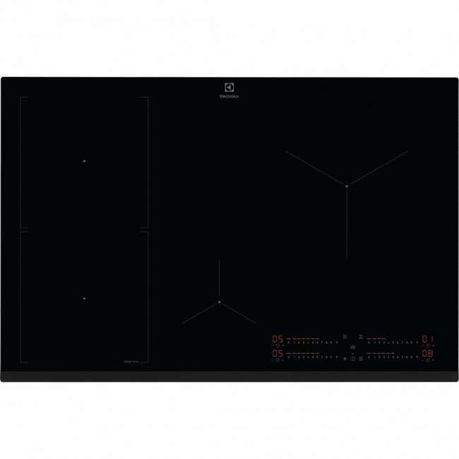 Electrolux Serie 700 EIS82453 Black Built-in 80 cm Zone induction hob 4 zone(s)
