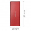 Qoltec 51831 Enclosure | M.2 SSD drive | SATA | NGFF| USB 3.0 | Super speed 5Gb/s | 2TB | Red Qoltec 51831 Enclosure | M.2 SSD drive | SATA | NGFF| USB 3.0 | Super speed 5Gb/s | 2TB | Red