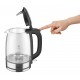 Amica KD 2050G Inox electric kettle 1.7 l 2200 W Transparent Amica KD 2050G Inox electric kettle 1.7 l 2200 W Transparent
