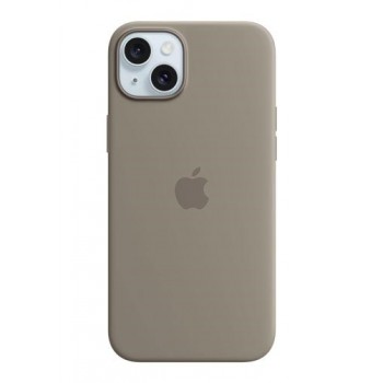 Apple Silicone Case with MagSafe, Clay, for iPhone 15 Plus, MT133ZM/A