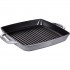 Staub Grillpfanne induktion quadratisch 33cm Graphit-grau