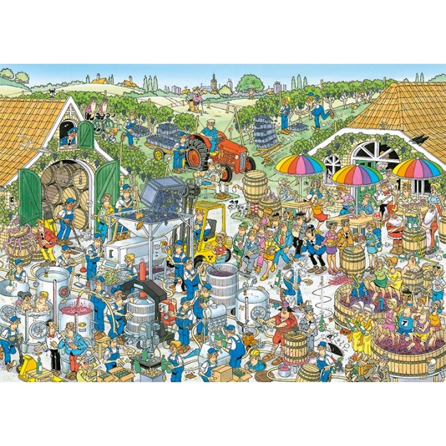 Jan van Haasteren - The Winery (1000 Pieces)