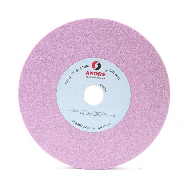Flat grinding wheel 250mm x 25mm CRA60K7VE01-35