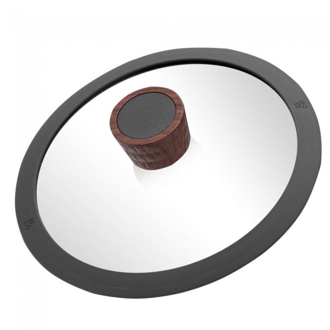 Resto Kitchenware Capella 2.6 L Round Black, Wood