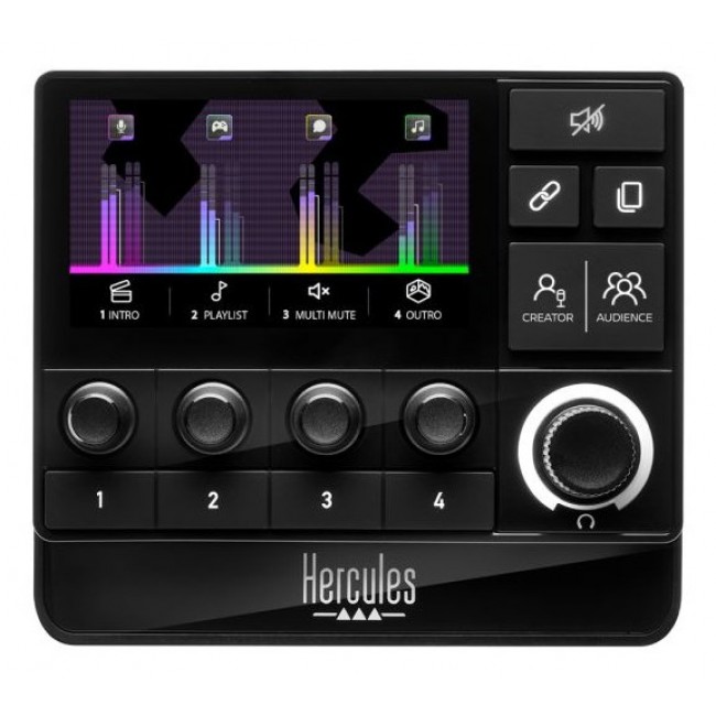 Hercules Stream 200 XLR Black 9 buttons Hercules Stream 200 XLR Black 9 buttons