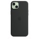 Apple iPhone 15 Plus Silicone Case with MagSafe - Black Apple iPhone 15 Plus Silicone Case with MagSafe - Black