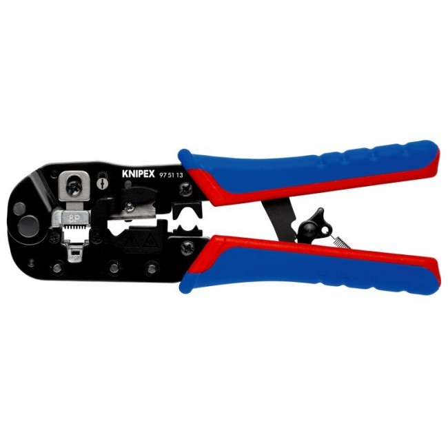 Knipex 97 51 13 cable crimper Crimping tool Black, Blue, Red Knipex 97 51 13 cable crimper Crimping tool Black, Blue, Red