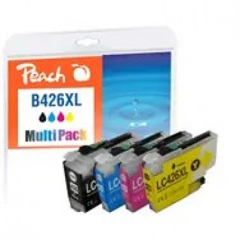 Peach PI500-395 ink cartridge 4 pc(s) Compatible High (XL) Yield Black, Cyan, Magenta, Yellow