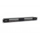 Equip 16-Port Cat.6 Shielded Patch Panel, Black