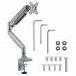 Maclean Monitor Mount, Double Arm, Gas Spring, 17