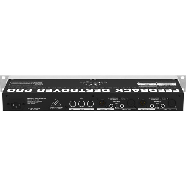 Behringer FBQ2496 audio equalizer