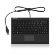 KeySonic ACK-3410 (US) keyboard Office USB US English Black