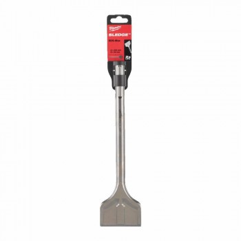MILWAUKEE SDS-MAX CHISEL 80mm x 300mm WIDE SELF-SHARPENING