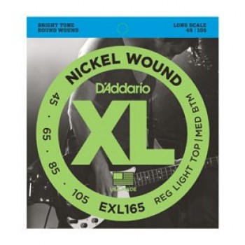 D'Addario EXL165 - bass guitar strings (45 105)