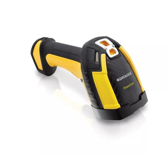 Datalogic PM9600-SR433RBK10 barcode reader Handheld bar code reader 1D/2D Laser Black, Yellow