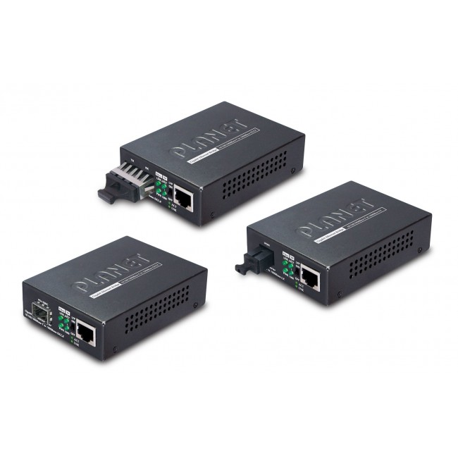 PLANET GT805A network media converter 1000 Mbit/s Multi-mode Black PLANET GT805A network media converter 1000 Mbit/s Multi-mode Black