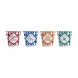 Set of 4 small glasses BIALETTI Candyland 4 x 80 ml (NCANDY010)