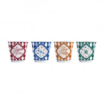 Set of 4 small glasses BIALETTI Candyland 4 x 80 ml (NCANDY010)